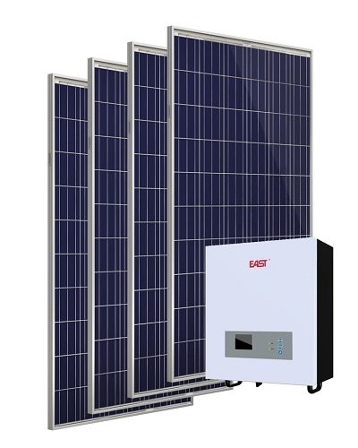 sistem solar fotovoltaic cu invertor 1000W